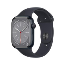 Apple Watch Series 8 GPS 41mm Cassa in Alluminio color Mezzanotte con Cinturino Sport Band Mezzanotte - Regular - (Apple Watch S