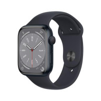 Apple Watch Series 8 GPS 41mm Cassa in Alluminio color Mezzanotte con Cinturino Sport Band Mezzanotte - Regular - (Apple Watch S