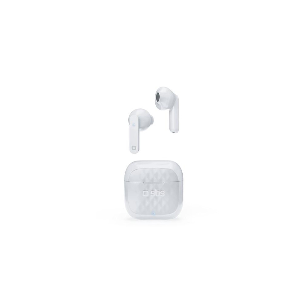 SBS TWS Air Free Cuffie True Wireless Stereo (TWS) In-ear Musica e Chiamate Base di ricarica Bianco - (SBS TWS Air Free Cuffie T SBS TWS Air Free Cuffie True Wireless Stereo (TWS) In-ear Musica e Chiamate Base di ricarica Bianco - (SBS TWS Air Free Cuffie T