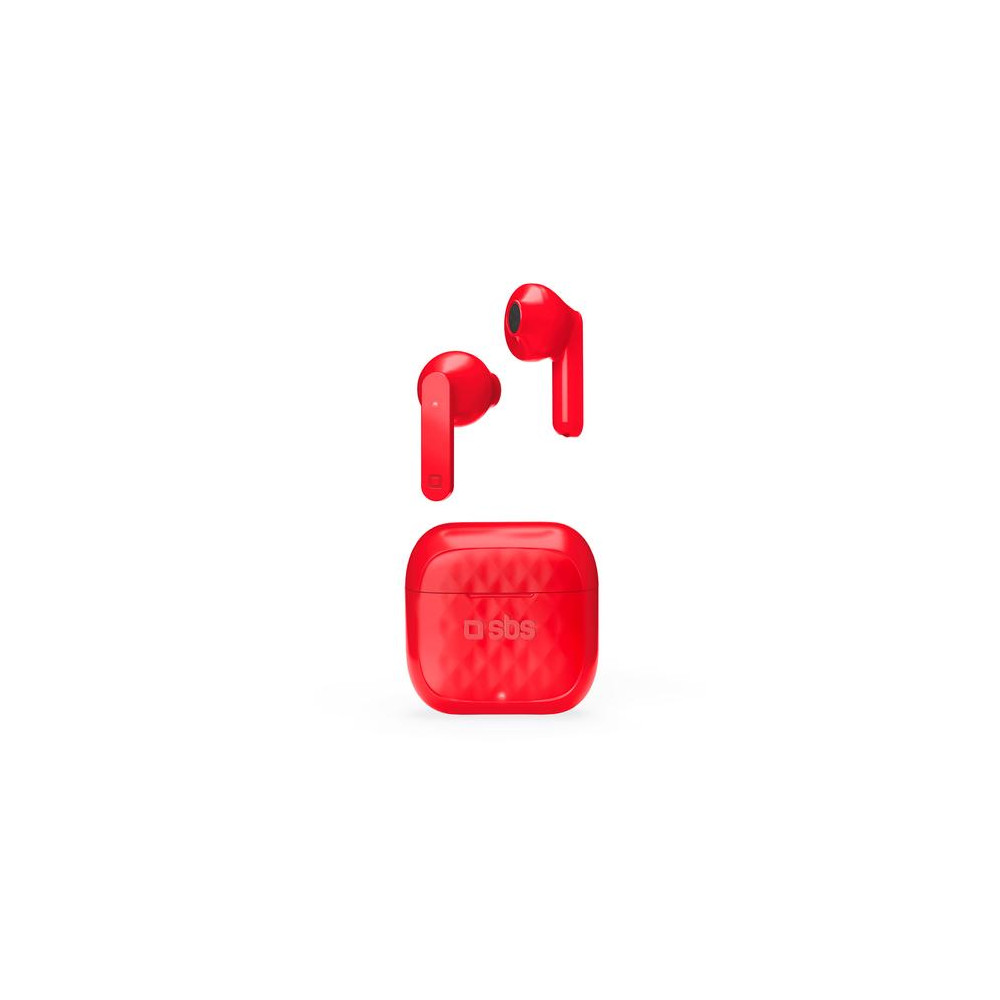 SBS TWS Air Free Cuffie True Wireless Stereo (TWS) In-ear Musica e Chiamate Base di ricarica Rosso - (SBS TWS Air Free Cuffie Tr SBS TWS Air Free Cuffie True Wireless Stereo (TWS) In-ear Musica e Chiamate Base di ricarica Rosso - (SBS TWS Air Free Cuffie Tr