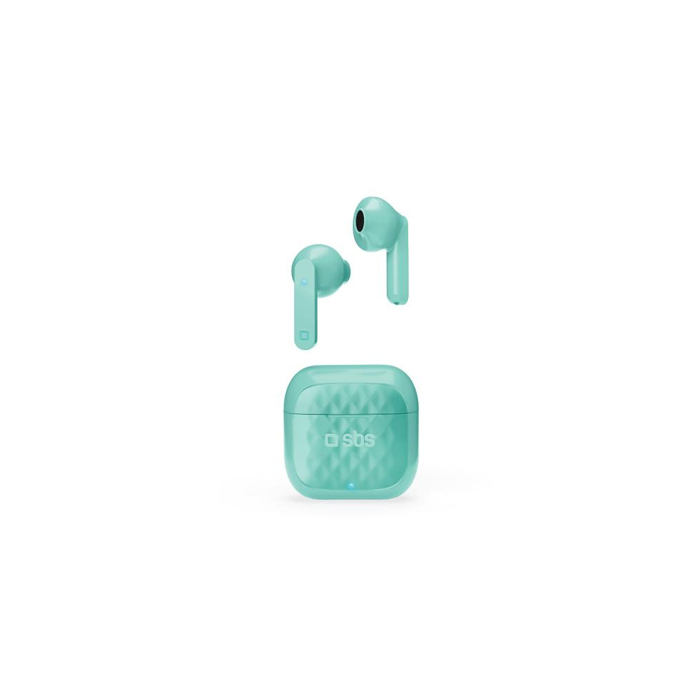 SBS TWS Air Free Cuffie True Wireless Stereo (TWS) In-ear Musica e Chiamate Base di ricarica Verde - (SBS TWS Air Free Cuffie Tr SBS TWS Air Free Cuffie True Wireless Stereo (TWS) In-ear Musica e Chiamate Base di ricarica Verde - (SBS TWS Air Free Cuffie Tr