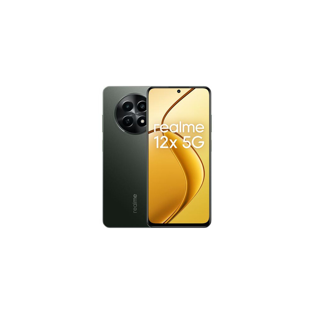 realme 12 12x 5G 16,9 cm (6.67") Doppia SIM Android 14 USB tipo-C 6 GB 128 GB 5000 mAh Nero - (realme 12 12x 5G 16,9 cm (6.67") realme 12 12x 5G 16,9 cm (6.67") Doppia SIM Android 14 USB tipo-C 6 GB 128 GB 5000 mAh Nero - (realme 12 12x 5G 16,9 cm (6.67")