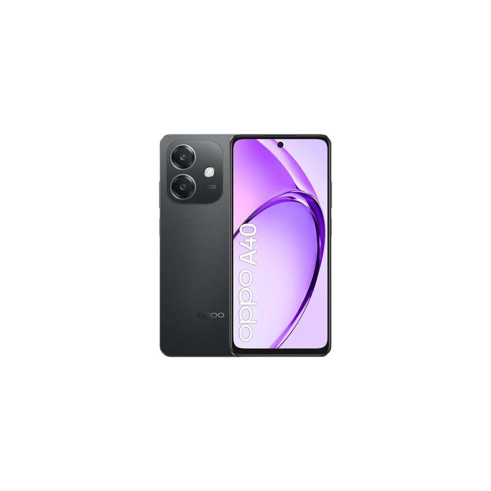 TIM OPPO A40 16,9 cm (6.67") Doppia SIM Android 14 4G USB tipo-C 4 GB 128 GB 5100 mAh Nero - (TIM OPPO A40 16,9 cm (6.67") Doppi TIM OPPO A40 16,9 cm (6.67") Doppia SIM Android 14 4G USB tipo-C 4 GB 128 GB 5100 mAh Nero - (TIM OPPO A40 16,9 cm (6.67") Doppi