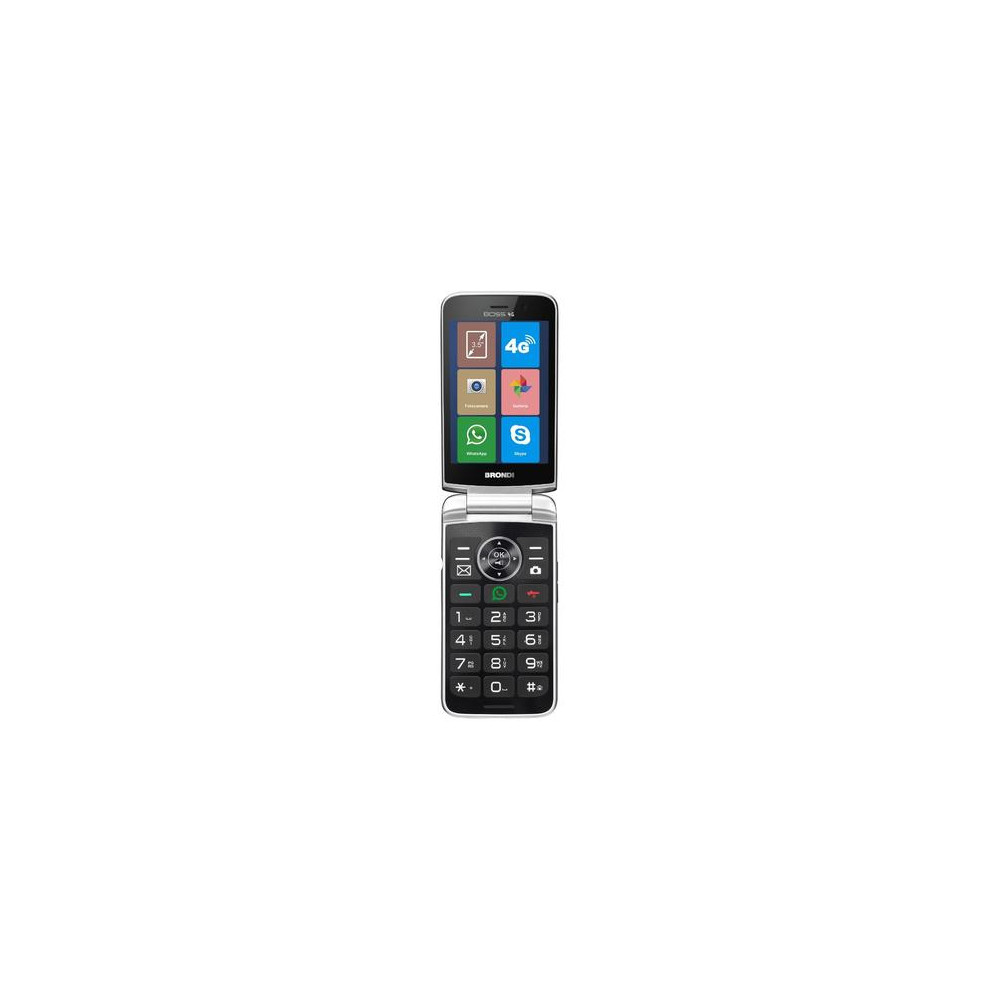 Brondi Boss 4G 8,89 cm (3.5") Bianco Telefono cellulare basico - (Brondi Boss 4G 8,89 cm (3.5") Bianco Telefono cellulare basico Brondi Boss 4G 8,89 cm (3.5") Bianco Telefono cellulare basico - (Brondi Boss 4G 8,89 cm (3.5") Bianco Telefono cellulare basico