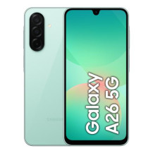 Samsung Galaxy A26 5G, Smartphone con Funzioni intelligenti, Display Super AMOLED 6.7”, 6GB RAM, 128GB, Batteria 5.000 mAh, memo