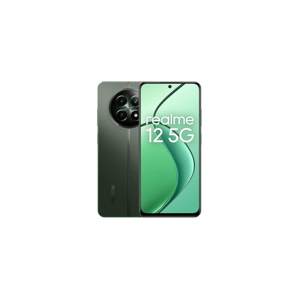 realme 12 17,1 cm (6.72") Doppia SIM Android 14 5G USB tipo-C 8 GB 256 GB 5000 mAh Verde - (realme 12 17,1 cm (6.72") Doppia SIM realme 12 17,1 cm (6.72") Doppia SIM Android 14 5G USB tipo-C 8 GB 256 GB 5000 mAh Verde - (realme 12 17,1 cm (6.72") Doppia SIM