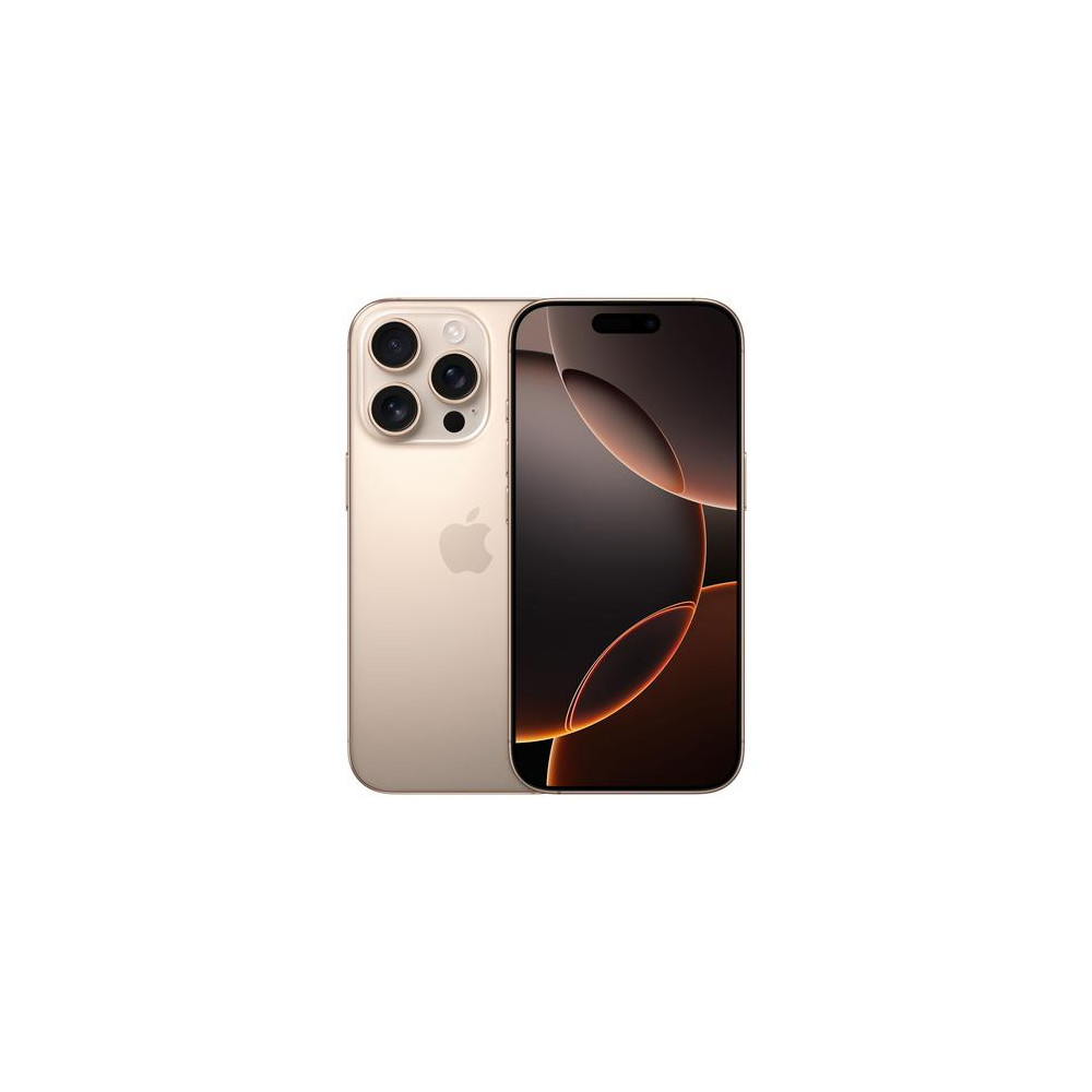 Apple iPhone 16 Pro 128GB Titanio sabbia - (Apple iPhone 16 Pro 16 cm (6.3") Doppia SIM iOS 18 5G USB tipo-C) Apple iPhone 16 Pro 128GB Titanio sabbia - (Apple iPhone 16 Pro 16 cm (6.3") Doppia SIM iOS 18 5G USB tipo-C)