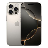 Apple iPhone 16 Pro 128GB Titanio Naturale - (Apple iPhone 16 Pro 16 cm (6.3") Doppia SIM iOS 18 5G USB tipo-C)