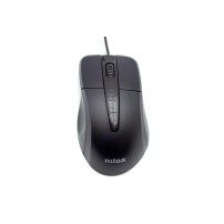 Nilox MOUSB1001 mouse Ufficio Mano destra Ottico 1000 DPI