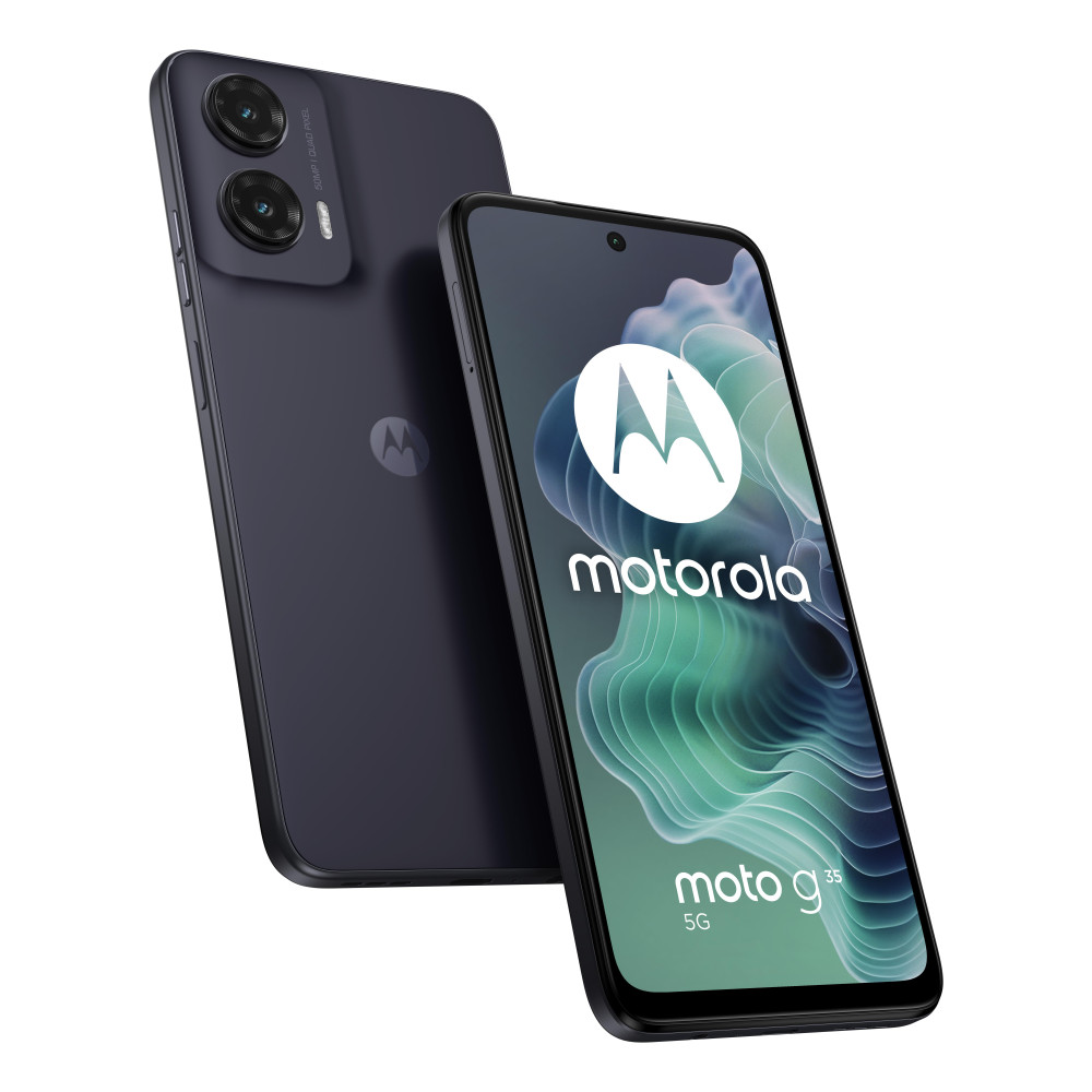 Motorola moto G35 5G 17,1 cm (6.72") Doppia SIM Android 14 USB tipo-C 8 GB 256 GB 5000 mAh Nero Motorola moto G35 5G 17,1 cm (6.72") Doppia SIM Android 14 USB tipo-C 8 GB 256 GB 5000 mAh Nero