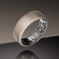 Amazfit Helio Ring No Anello intelligente con activity tracker Titanio