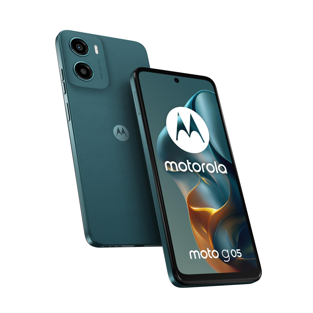 Motorola moto g05 16,9 cm (6.67") Doppia SIM Android 15 4G USB tipo-C 4 GB 256 GB 5200 mAh Verde Motorola moto g05 16,9 cm (6.67") Doppia SIM Android 15 4G USB tipo-C 4 GB 256 GB 5200 mAh Verde