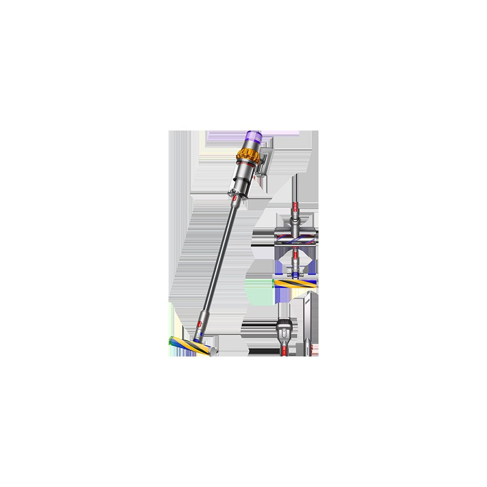 Dyson Vacuum Cleaner V15 Detect Absolute (2023) - Yellow/Nickel Dyson Vacuum Cleaner V15 Detect Absolute (2023) - Yellow/Nickel
