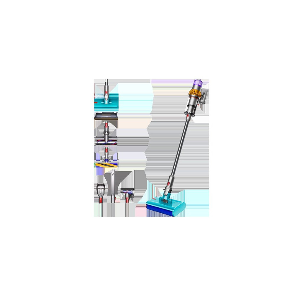 Dyson Vacuum Cleaner V15s Detect Dry and Wet Submarine 448798-01 - Nickel-Satin Gelb Dyson Vacuum Cleaner V15s Detect Dry and Wet Submarine 448798-01 - Nickel-Satin Gelb