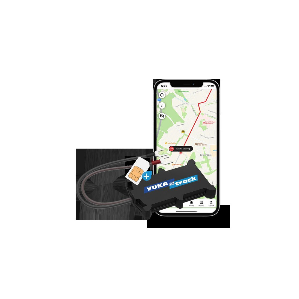 IoT YUKAtrack easyWire 2G AIO GPS Car Tracker with SIM + Data Flat IoT YUKAtrack easyWire 2G AIO GPS Car Tracker with SIM + Data Flat