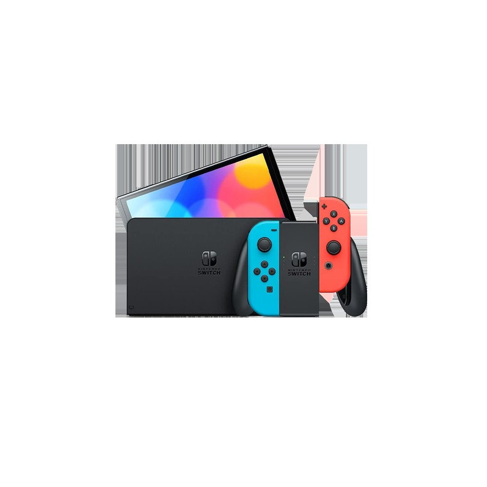 Nintendo Switch OLED Console Neon Nintendo Switch OLED Console Neon